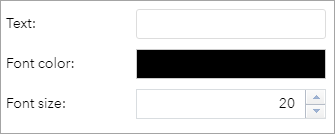 Text symbol editor Text symbol editor